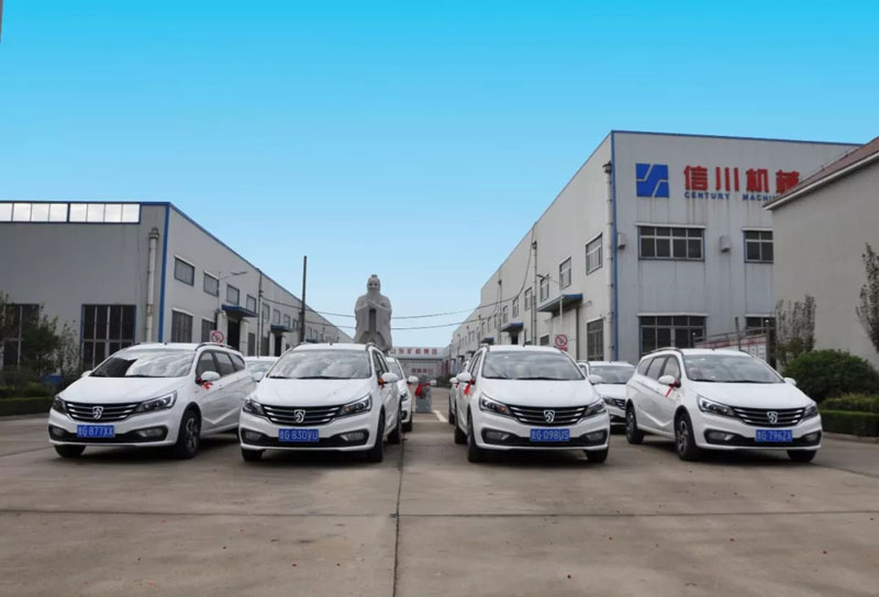 【信川大事記 五星級服務標準】信川機械新增8輛售后服務車