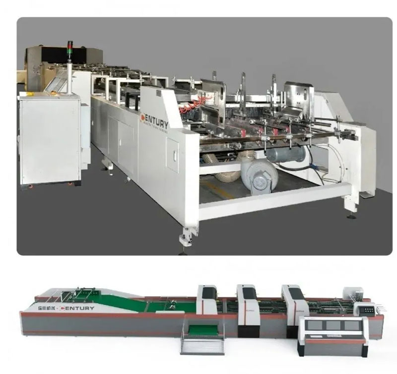 信川印后智能聯動線--國內印后自動化的全新標桿