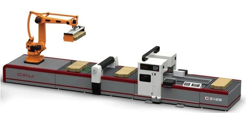 信川印后智能聯動線--國內印后自動化的全新標桿